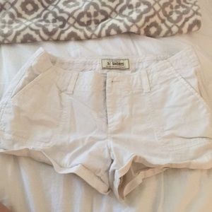 White shorts